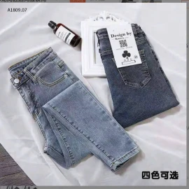 JEANS NỮ ỐNG BÓ-sỉ 130k