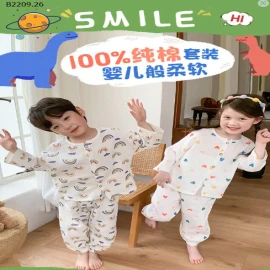 BỘ PIJAMA CHO BÉ-sỉ 123k