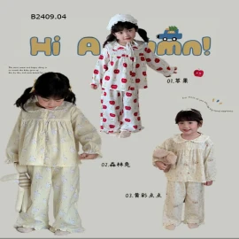 BỘ MẶC NHÀ CHO BÉ-sỉ 185k