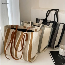 TÚI TOTE KẺ - sỉ 78k