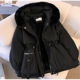 ÁO KHOÁC PARKA NỮ LÓT LÔNG -sỉ 275k