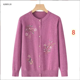 ÁO CARDIGAN LEN NỮ TRUNG NIÊN -sỉ 134k