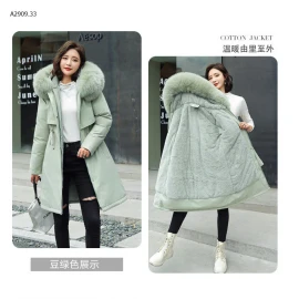 ÁO KHOÁC PARKA NỮ LÓT LÔNG- sỉ 298k