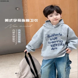 ÁO HOODIE BT AMBBKIDS-sỉ Sz 90-150 : 165k                  Sz 160 : 180k