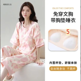 BỘ COTTON LỬNG KÈM ĐỆM NGỰC -sỉ 125k