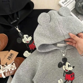 ÁO KHOÁC NỈ MICKEY KHOÁ KÉO-sỉ 139k