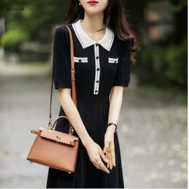 VÁY LEN CỔ POLO NỮ -sỉ 170k