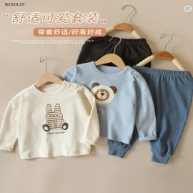 BỘ DÀI TAY BÉ CUTE PANDA'S -sỉ 127k