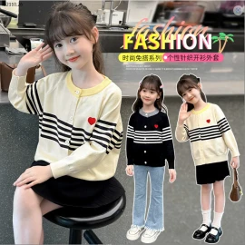 CARDIGAN LEN  THÊU TIM-sỉ 143k