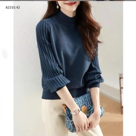 ÁO LEN CASHMERE NỮ CỔ 3P-sỉ 160k