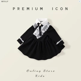 ĐẦM THU ĐÔNG BÉ GÁI NHÀ PREMIUM ICON CUTE -sỉ 150k