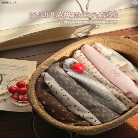 SET BỘ NGỦ  QUẦN DÀI CHO BÉ nhà AMBB- giá sỉ như sau: Sz 80-150: 130k Sz 160 : 150k