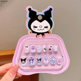 HỘP NAILS BOX CUTE CHO BÉ- sỉ 65k/set 6 bộ mix màu