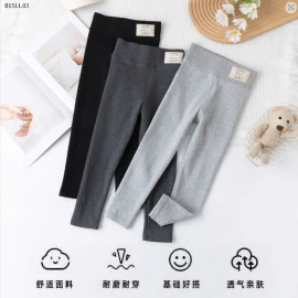 QUẦN LEGGING COTTON CẠP CAO SIZE ĐẠI BÉ GÁI -sỉ 83k