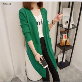 ÁO CARDIGAN LEN DÁNG DÀI NỮ-sỉ 136k