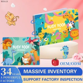 COMBO 2 CUỐN BUSY BOOK ANIMALS -sỉ 80k/set 2 quển