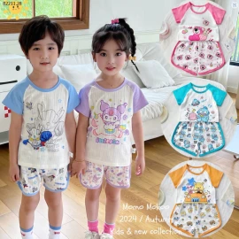 BỘ COTTON GIẤY CỘC TAY-sỉ 91k