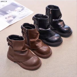 BOOT DA PU CỔ THẤP CHO BÉ-sỉ Sz 26-30 : 183k           Sz 31-36 : 193k