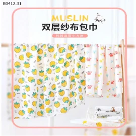 KHĂN TẮM SỢI TRE MUSLIN -sỉ 58k