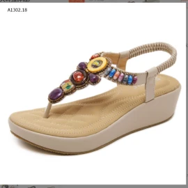  SANDAL ĐẾ XUỒNG BOHO SIKETU- sỉ 225k  