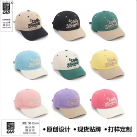 MŨ PASTEL THÊU COOL SUMMER -sỉ 75k