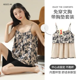 BỘ NGỦ 2 DÂY KÈM BRA NỮsỉ 124k