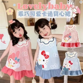 VÁY SÁT NÁCH  HOẠT HÌNH HELLO. KITTY -sỉ 65k