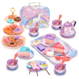 BỘ ĐỒ CHƠI TRÀ BÁNH PONY  -sỉ 230k/set 48 chi tiết