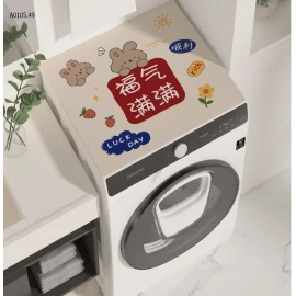 THẢM CHE BỤI MÁY GIẶT TỦ LẠNH CỰC XINH-sỉ 55k