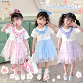 VÁY CÔNG CHÚA BG  - sỉ 106k
