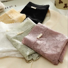 SET 10 QUẦN CHIP REN HOA TRÀ  - Sỉ 124k/ 1 sét 10 chiếc mix màu