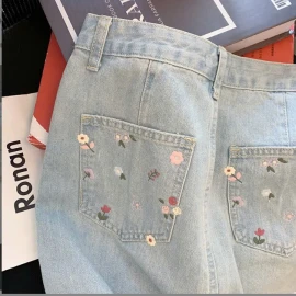 CHÂN VÁY JEAN CHỮ A - sỉ 146k