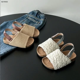 Sandal đế chấu quai dán  -Sỉ sz 21-25: 160k sz 26-30: 169k 