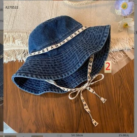 MŨ JEAN CAO BỒI CÓ DÂY ĐEO KOREA  - sỉ 85k