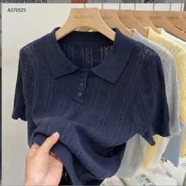 Áo polo dệt kim nữ  - sỉ 178k