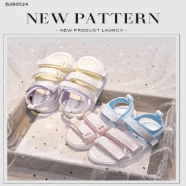 DÉP SANDAL PHỐI MÀU CHO BÉ  -Sỉ 26-30: 139k 31-36: 147k