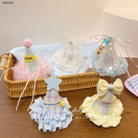 KẸP TÓC MŨ SINH NHẬT  - sỉ 53k