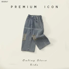 QUẦN JEAN RÁCH ỐNG ĐỨC PREMIUM -Sỉ  133k