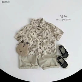 ÁO SƠ MI HỌA TIẾT XUẤT HÀN -Sỉ  147k 