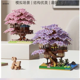 MÔ HÌNH LEGO CÂY HOA ANH ĐÀO VỚI #HƠN 2000 chi tiết - sỉ 104k