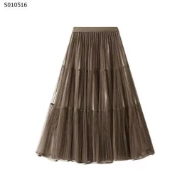 Váy Angel  lưới lụa sáng hai mặt xếp ly -  202,000