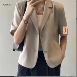 ÁO BLAZER CỘC TAY CHO NỮ -s ỉ 1109k