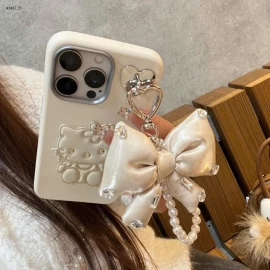 ỐP ĐIỆN THOẠI KÈM CHARM NƠ   - sỉ 90k