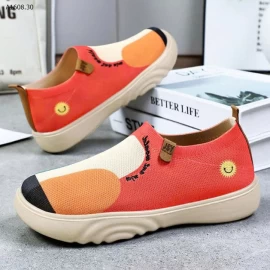 GIÀY SLIPON HOẠ TIẾT NGHỆ THUẬT -Giá sỉ 100k
