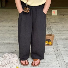 Quần thô trơn co giãn AMBB-sỉ size 90-150 giá 128k size 160 giá 139k