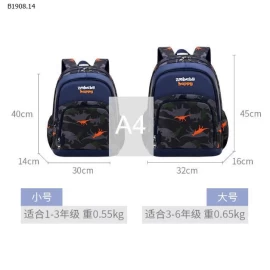 Balo học sinh tiểu học Sesame Baby -Sỉ Sz to : 175k Sz bé : 168k