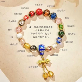 VÒNG TAY NGỌC LƯU LY HÃNG AGOVSKI - sỉ 200k