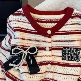 ÁO LEN PHỐI CÚC KẺ NGANG - sỉ 125k