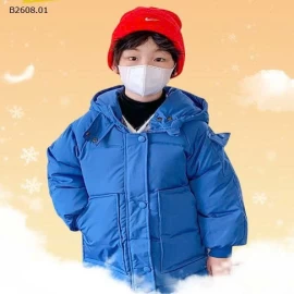 ÁO PHAO DÁNG DÀI HÃNG JUFYKIDS BÉ CUTE  -sỉ 225k