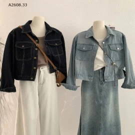 ÁO KHOÁC JEAN CHO NỮ - sỉ 288k